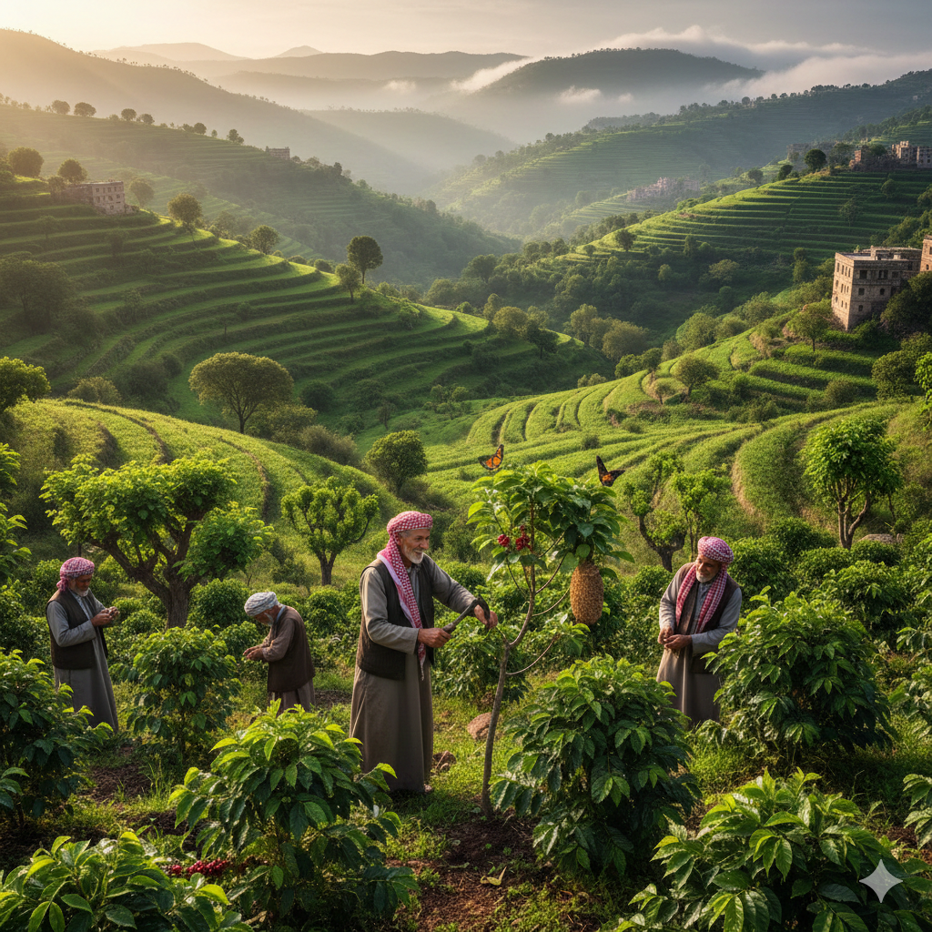Enhancing Yemen's Rural Biodiversity and Coffee Quality through FMNR